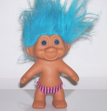 angry troll doll