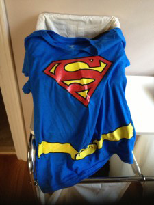 even capes need to be laundered...
