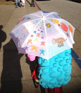 we save this 'brella for sunny days.