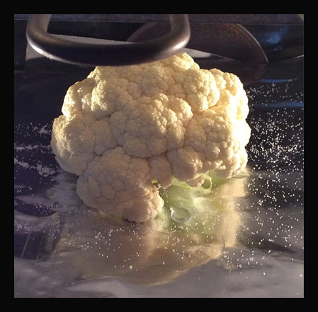 roasting cauliflower