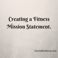 Fitness Mission Statement