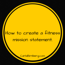 fitness mission statement