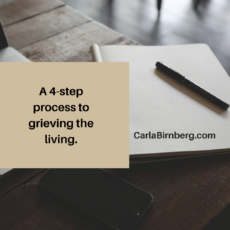 4 stept process to grieving the living
